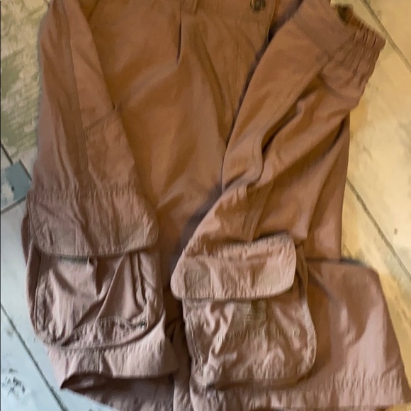 New Balance Vintage 90s High Waisted baggy cargo board Shorts 32" M waterproof - Picture 4 of 8